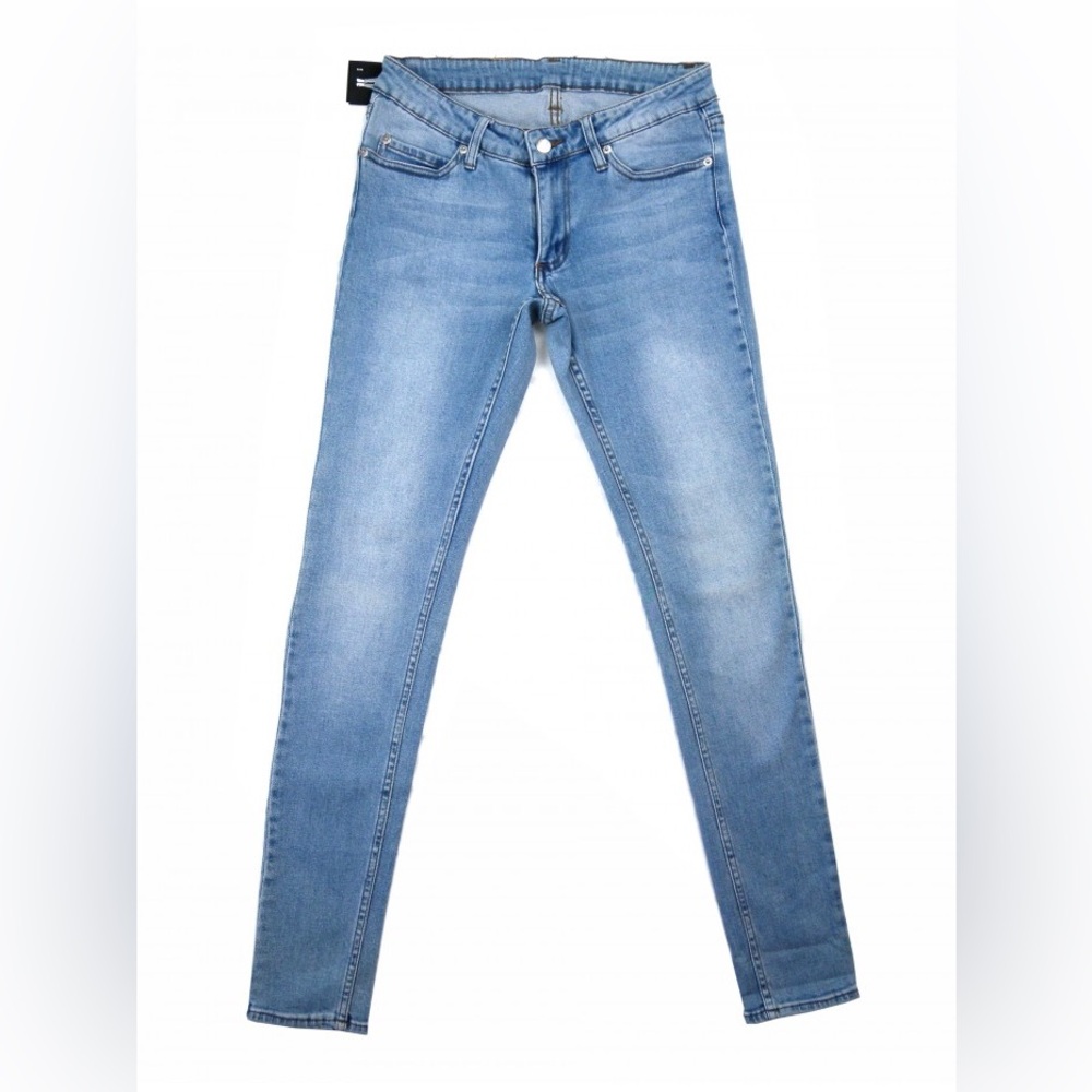 NWT Cheap Monday Tight Women's ankle Jeans Stonewash Blue